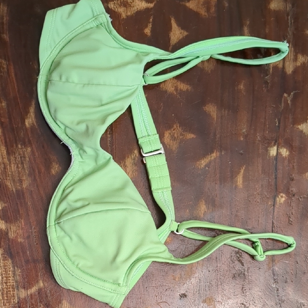 Green Women's Swim Top